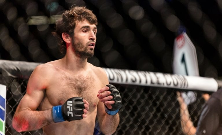Zabit Magomedsharipov in his UFC debut