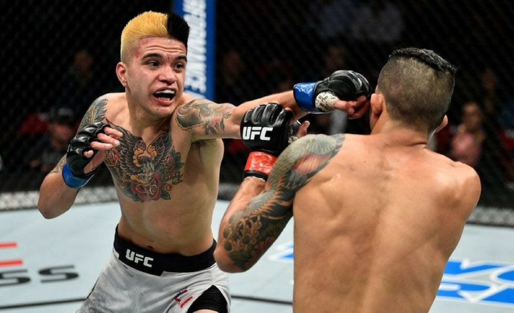 On the rise: Benito Lopez continues to make his mark in the UFC 6