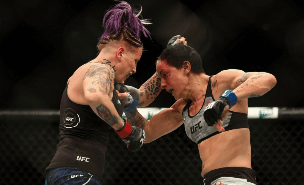 Jessica-Rose Clark strikes Bec Rawlings