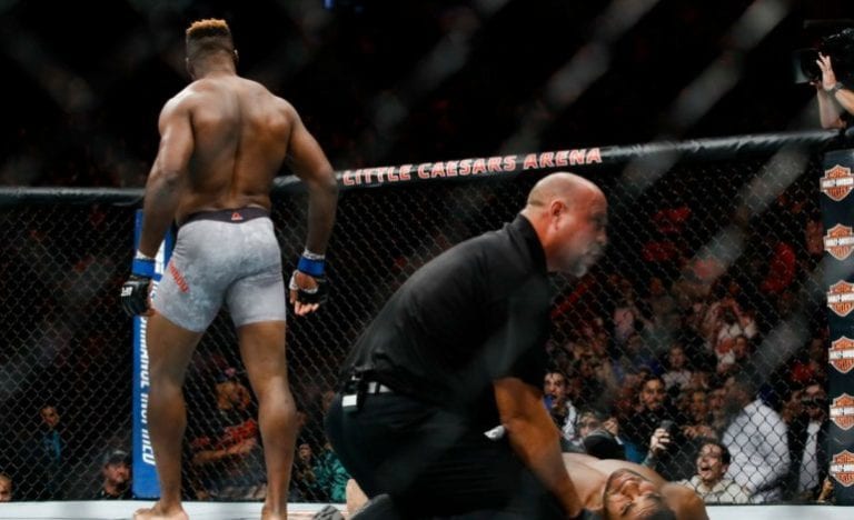 Francis Ngannou seeks to uppercut his way to gold at UFC 220