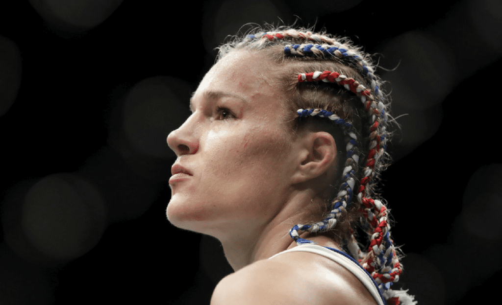 Felice Herrig awaits the scorecards