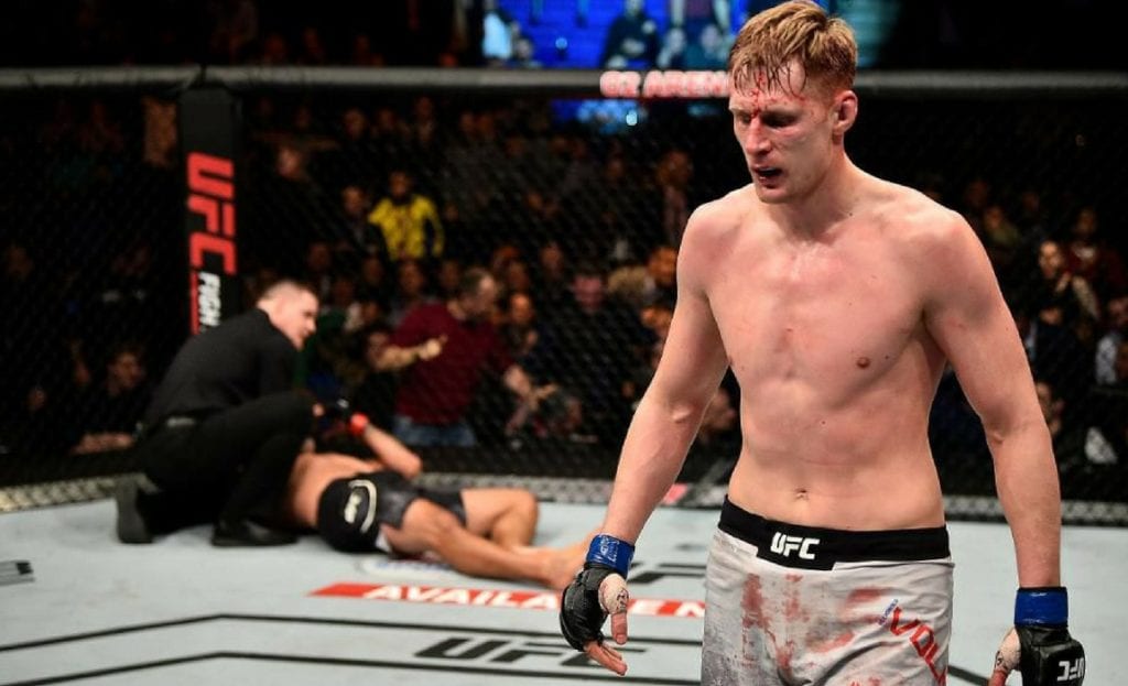 Alexander Volkov knocked out Fabricio Werdum in the main event of UFC Fight Night 127 at 02 Arena in Long, England.