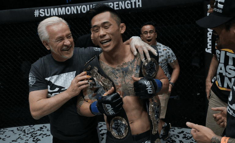 Martin Nguyen is ONE Championship's lightweight and featherweight champion