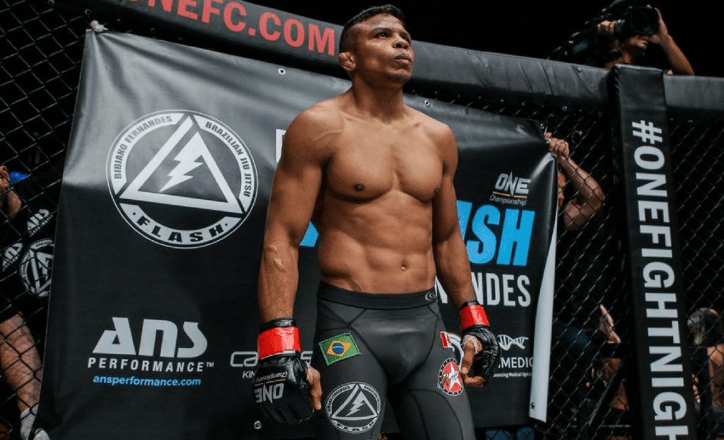 Bibiano Fernandes before his ONE Championship bout