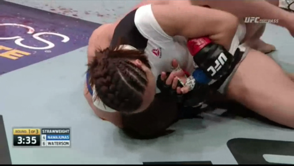 A comprehensive analysis of Rose Namajunas' takedown techniques 6