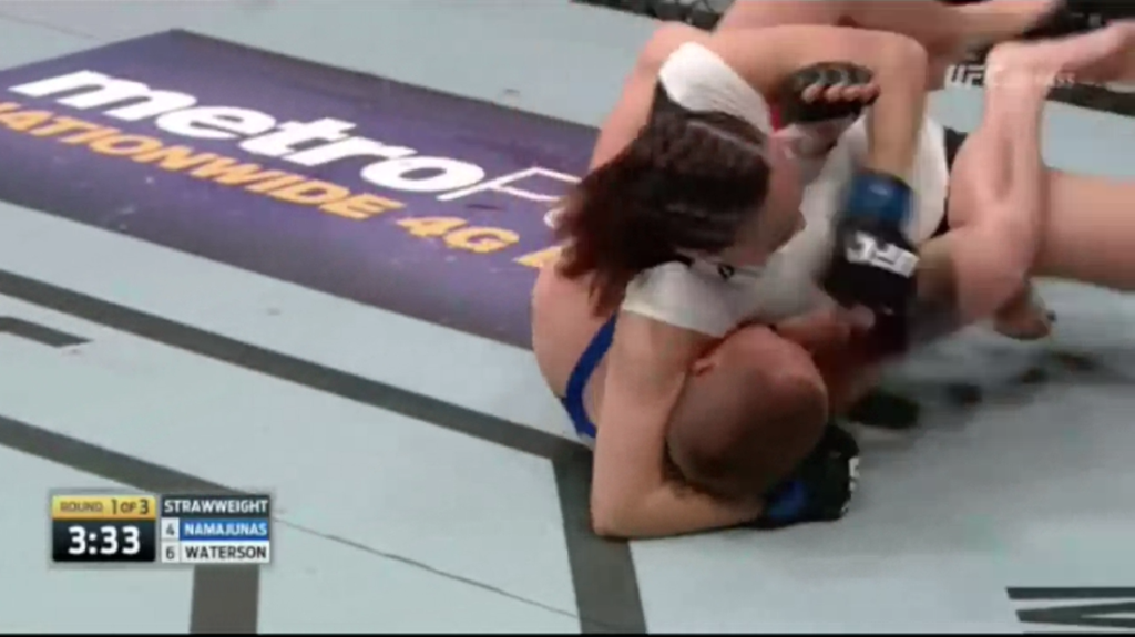 A comprehensive analysis of Rose Namajunas' takedown techniques 7