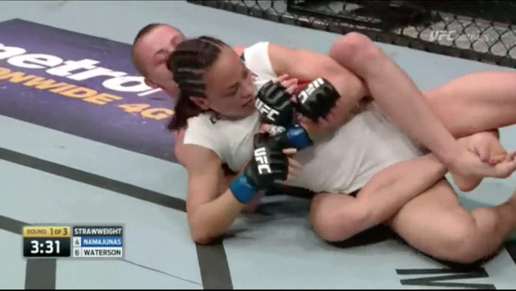 A comprehensive analysis of Rose Namajunas' takedown techniques 8