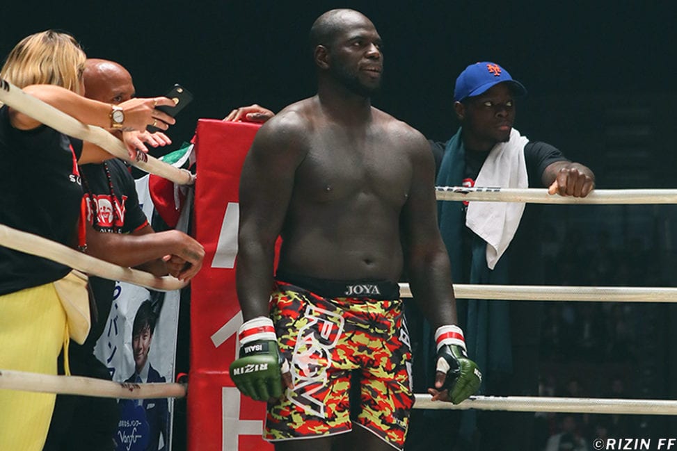Jairzinho Rozenstruik competes at Rizin 10