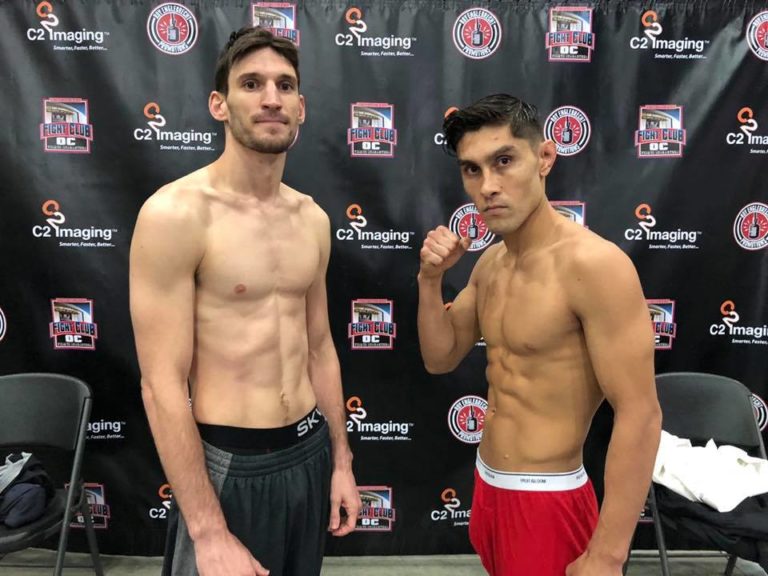 Weston Wilson defeated Javier Garcia to improve his record to 7-3 at SoCa Fights