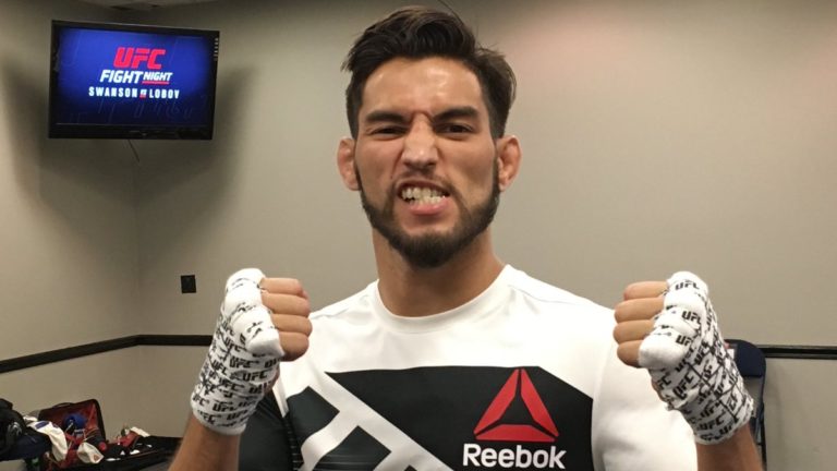Matt Schnell gets the UFC Fight Pass Prelims started at UFC Nashville