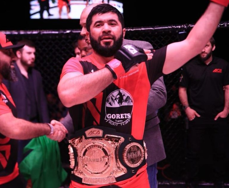 ACA Light Heavyweight Champion Dovletdzhan Yagshimuradov!