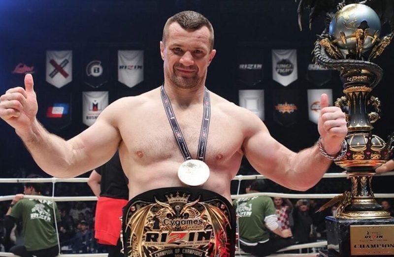 Mirko Cro Cop wins the RIZIN World Grand Prix 2017