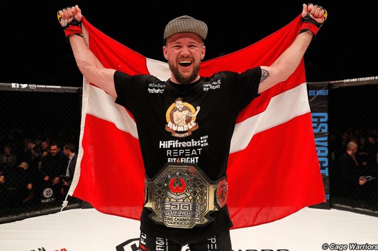 Nicolas Dalby picks up a win at Cage Warriors 103