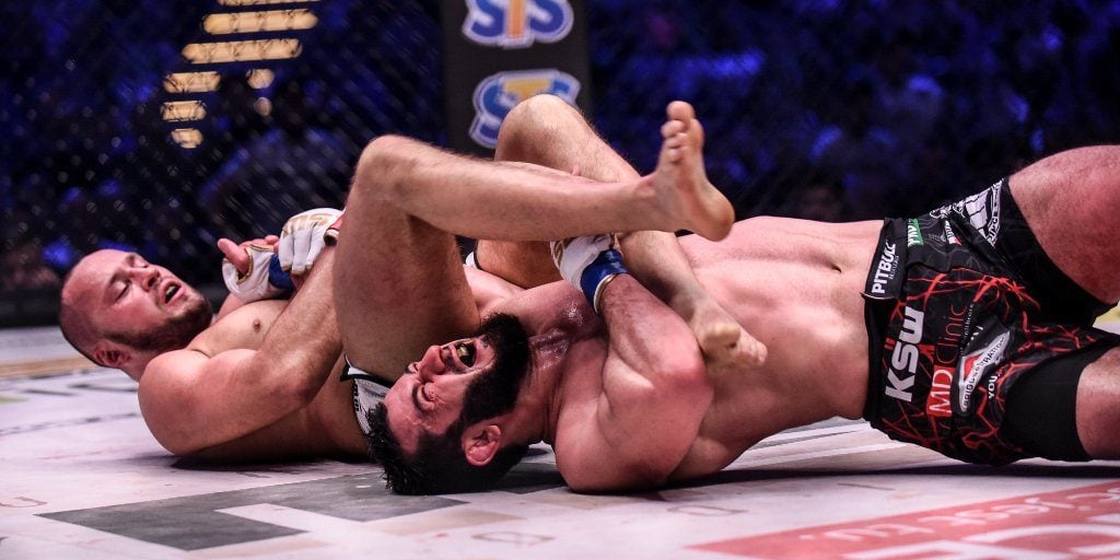 Tomasz Narkun submits another opponent in KSW