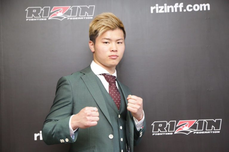 Tenshin Nasukawa before RIZIN 15