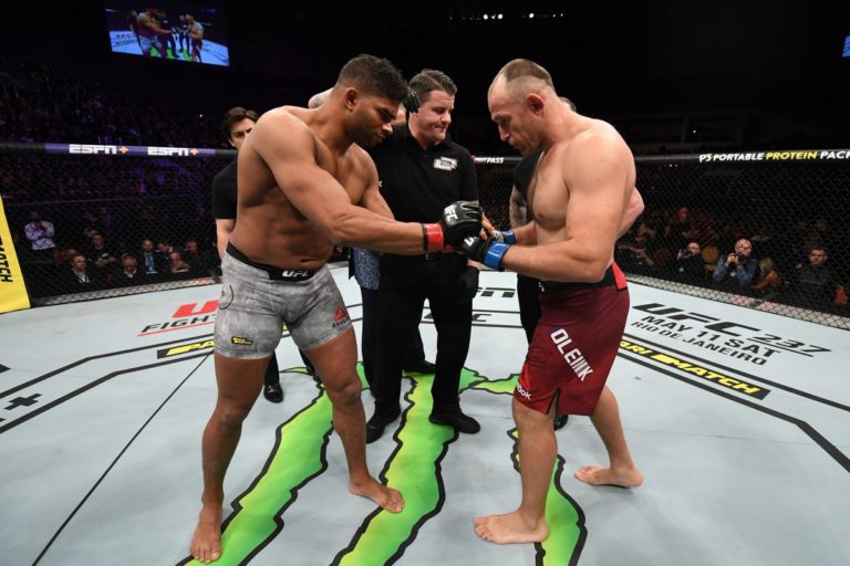 Alistair Overeem and Aleksei Oleinik meet in the UFC Fight Night 149 main event