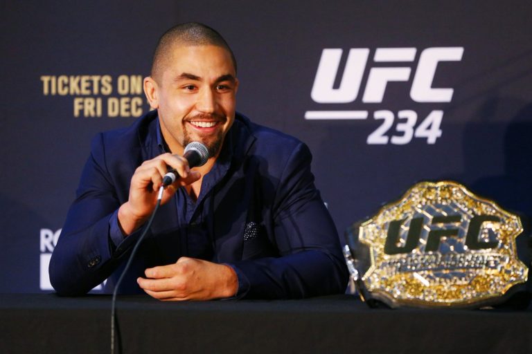 Robert Whittaker before UFC 234