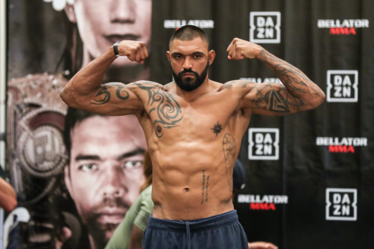 Liam McGeary weighs in for Bellator 213