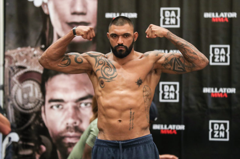 Liam McGeary weighs in for Bellator 213