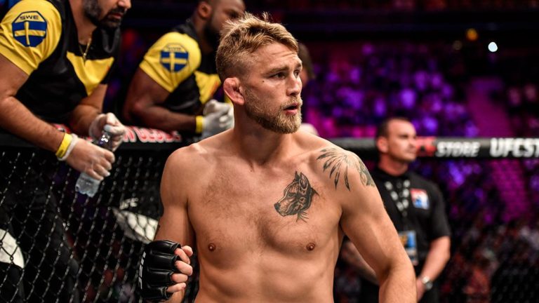 Alexander Gustafsson readies for his UFC bout