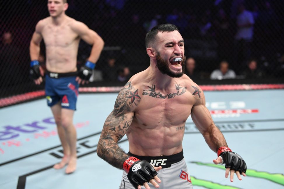 Shane Burgos defeats Kurt Holobaugh via submission at UFC 230