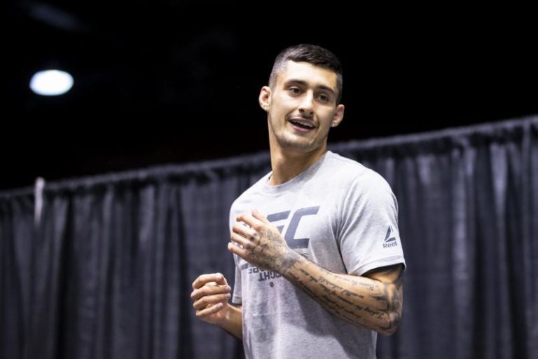 Charles Jourdain participates in the UFC Fight Night