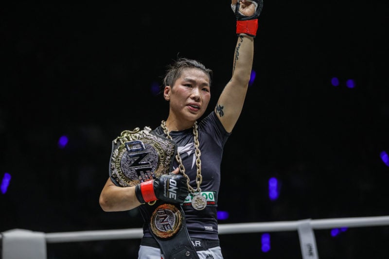 Xiong Jing Nan defeats Samara Santos at ONE Championship