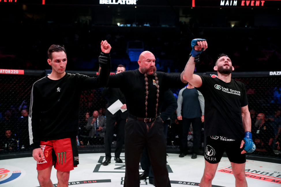 Rory MacDonald and Jon Fitch fight to a draw in Bellator