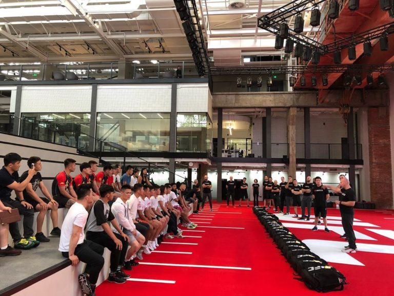 The first group of athletes have arrived to UFC Performance Institute Shanghai.