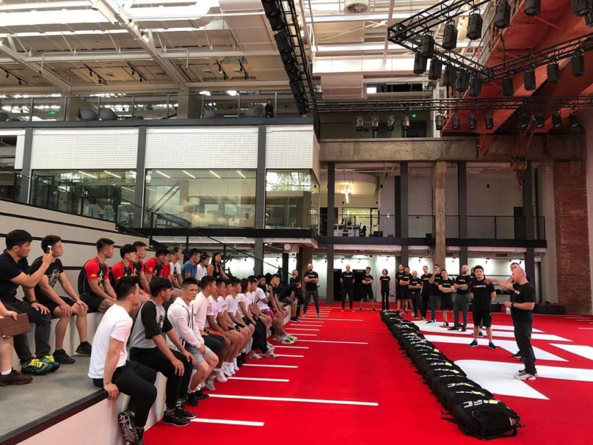 The first group of athletes have arrived to UFC Performance Institute Shanghai.