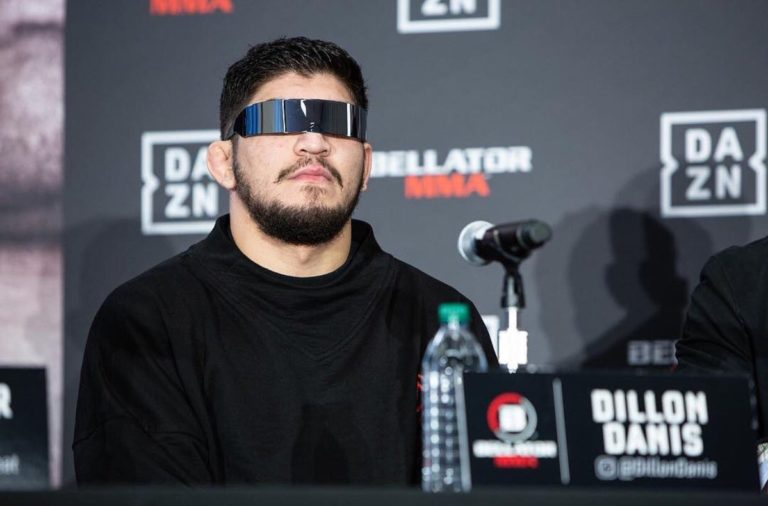 Dillon Danis at a Bellator press conference