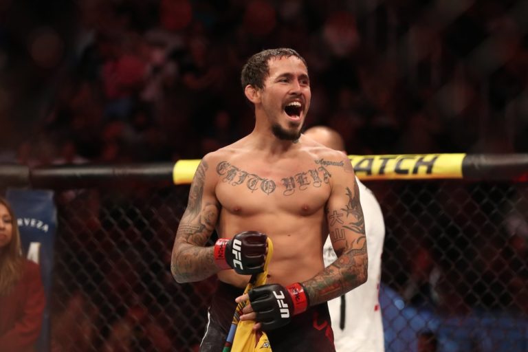 Marlon Vera competing at UFC 239