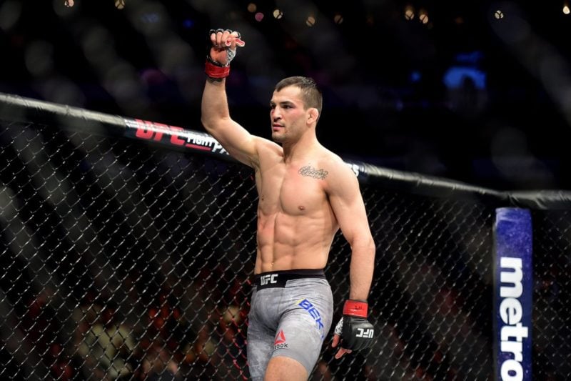 Mirsad Bektic inside the UFC octagon