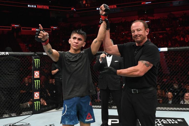Mario Bautista wins at UFC San Antonio