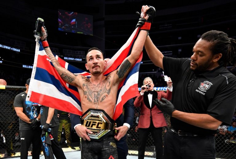 Max Holloway defends his title against Frankie Edgar at UFC 240