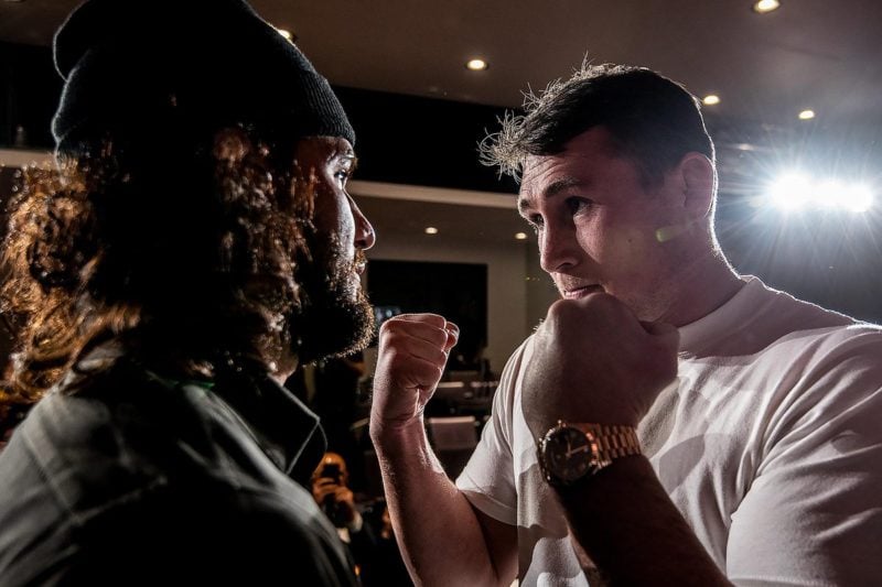Darren Till faces off with Jorge Masvidal before UFC London