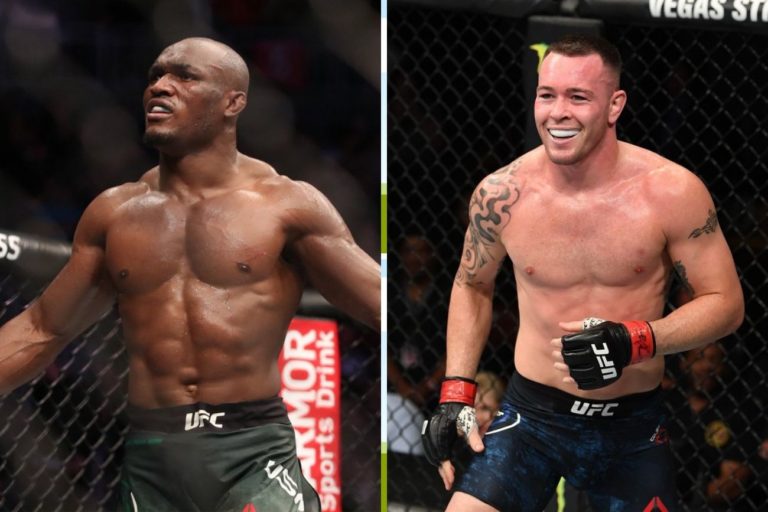 Kamaru Usman and Colby Covington