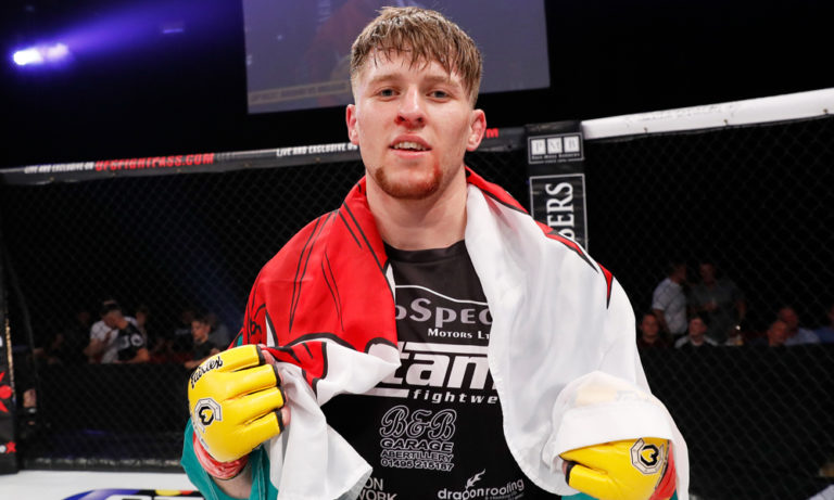Jack Shore at Cage Warriors