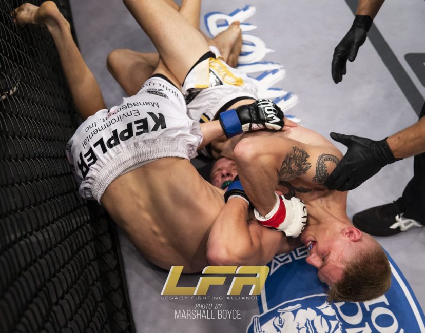 #LFA48 Results: Ryan Macdonald def. Trevor Ward via Submission 2:06 Round 2.