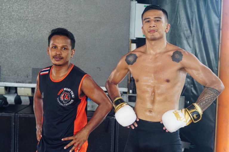 Nohelin Hernandez trains at Tiger Muay Thai