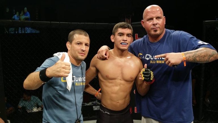 Johnny "Kid Kvenbo" Muñoz at King of the Cage