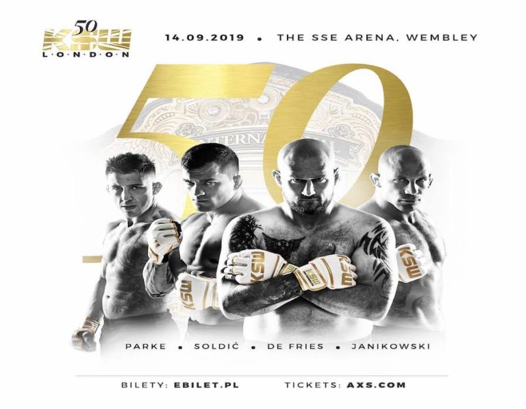 KSW 50: London – Fight card, start times, and event preview