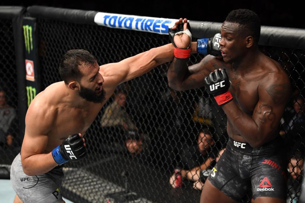 Dom Reyes hits Ovince Saint Preux