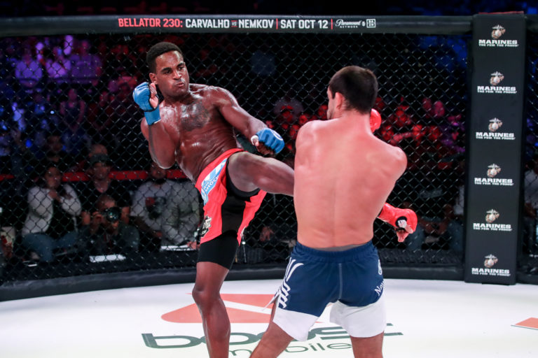 "The Monsoon" defeated former Bellator welterweight champion Andrey Koreshkov
