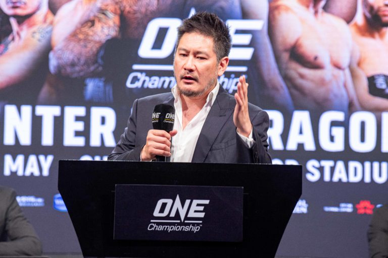 Chatri Sityodtong speaks at the ONE Championship: Enter the Dragon press conference