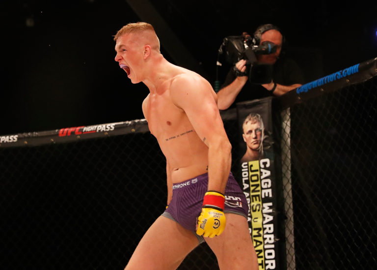 Ian Garry returns this weekend at Cage Warriors 110