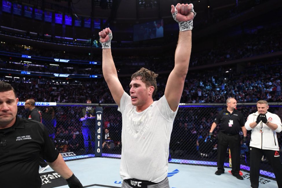Darren Till after winning his UFC bout