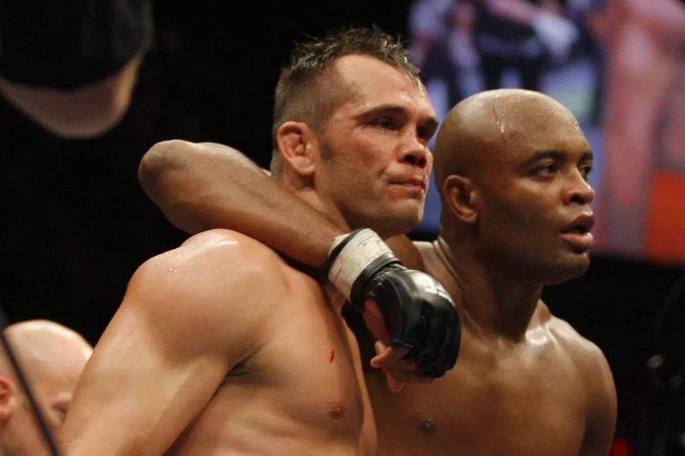 Rich Franklin and Anderson Silva