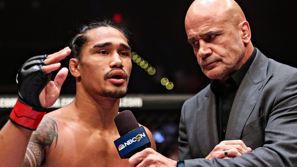 Ray Cooper III speaks after his PFL win