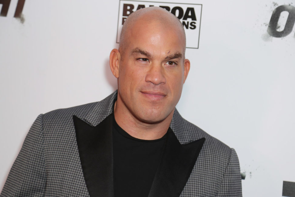 Tito Ortiz attends Premiere Of "One Night: Joshua Vs. Ruiz" at Writers Guild Theater on November 21, 2019